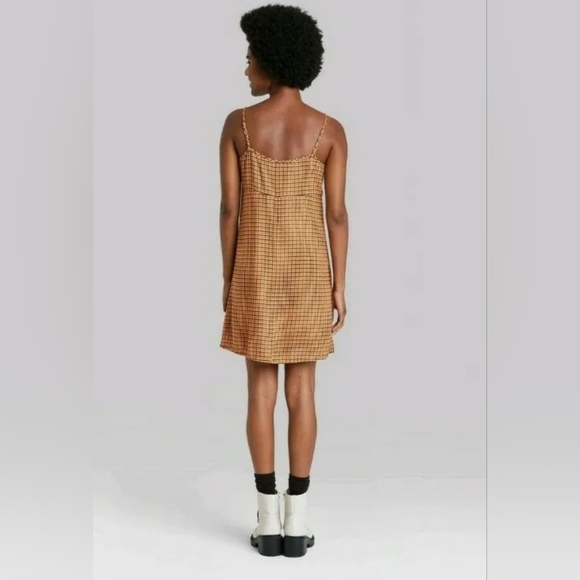 Wild Fable Gingham Print Dress - Picture 2 of 9